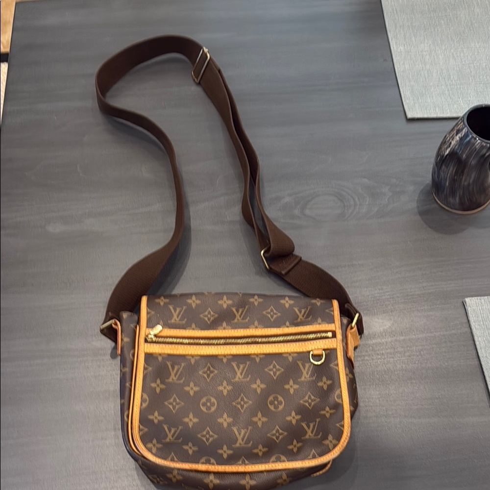 Louis Vuitton Brown Monogram Crossbody Bag